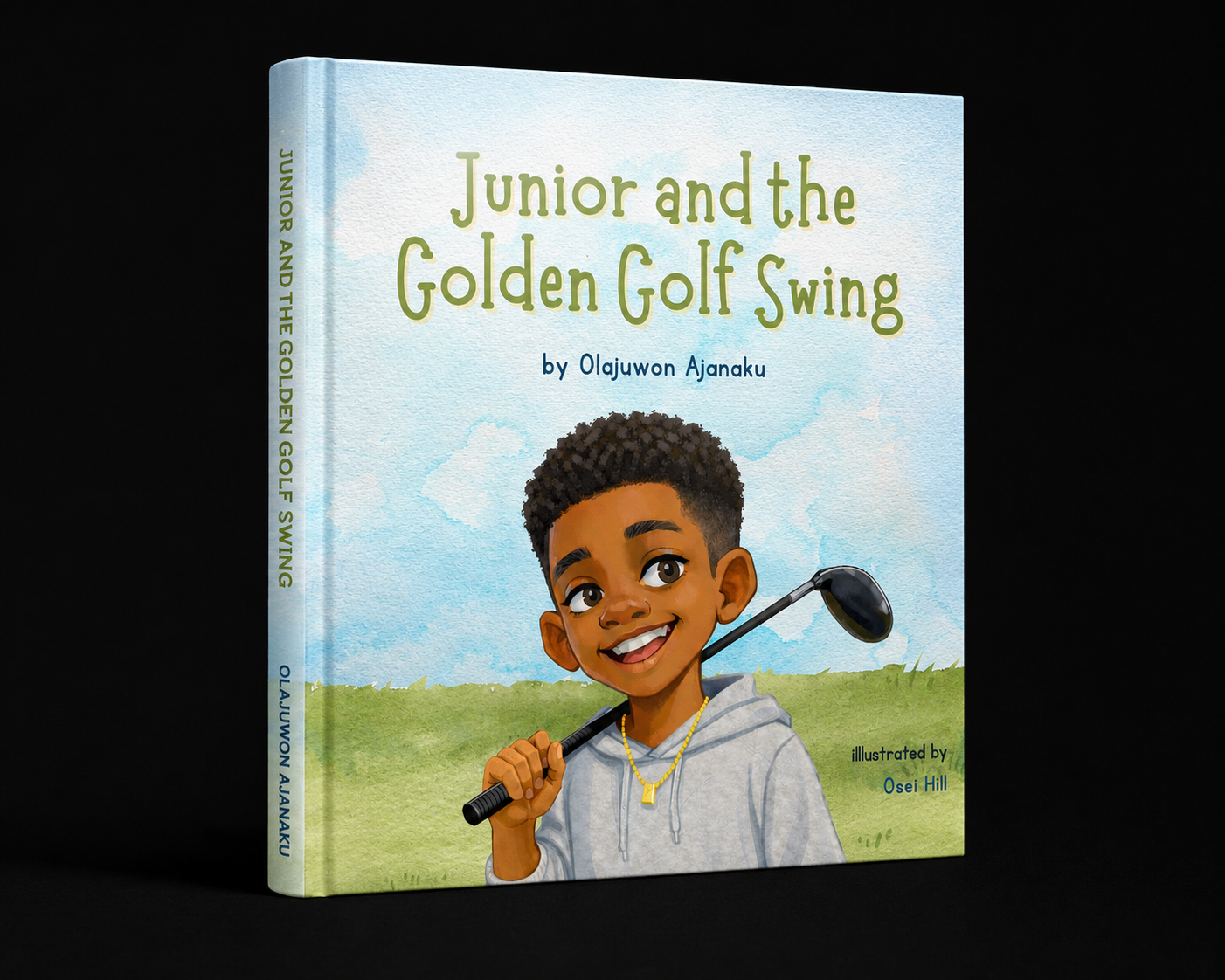 Junior and the Golden Golf Swing — hardcover edition